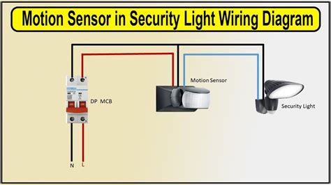 Motion Sensor Circuit Diagram For Lighting Motion Sensor Wir