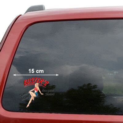 Pack Of Large Custom Old School Hot Rod Pin Up Girl Stickers Dingmun