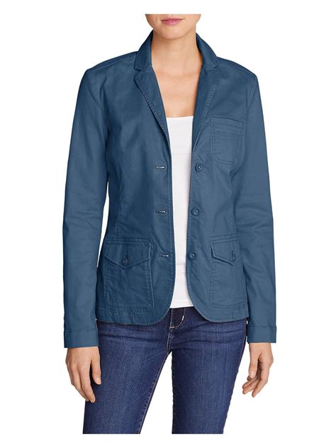 Eddie Bauer Womens Legend Wash Stretch Blazer