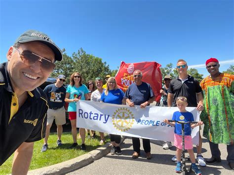 Rotary Clubs Of Durham Region In Oshawa Fiesta Week Parade Another