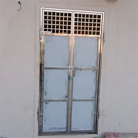 Modern Stainless Steel Hinged Door For Safety At Rs Sq Ft In