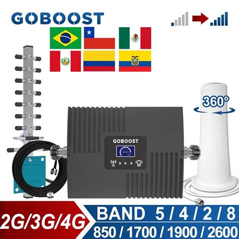 Goboost Cell Phone Signal Repeater For G G G Lte