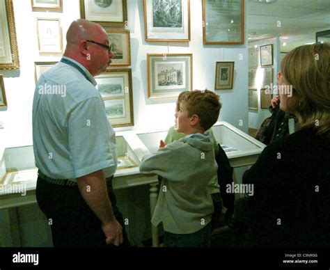 Paris France Male Tour Guide Talking To People Visiting Musee De La