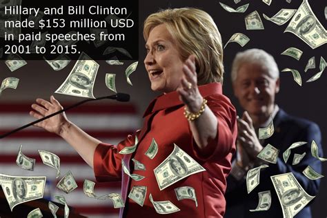 153 Million In Hillary And Bill Clinton Paid Speeches Money Facts