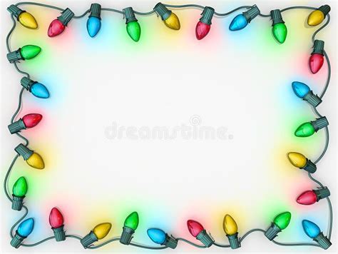 Christmas Lights Border Clip Art