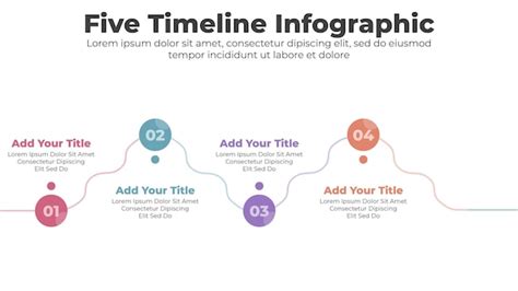 Dise O De Plantilla De Infograf A De Pasos De L Nea De Tiempo Circular