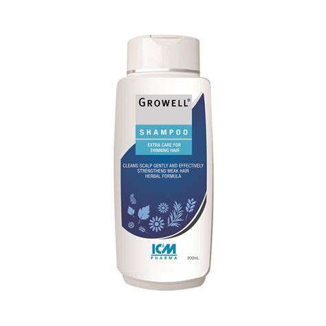 Icm Pharma Growell Shampoo 200ml Watsons Singapore