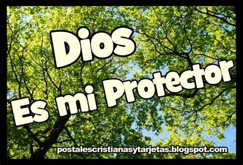 Postal Dios Es Mi Protector Postales Cristianas Y Tarjetas