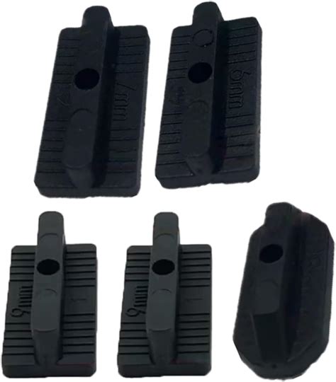 FACAIIO Composite Decking Clips 100 Pcs Black Outdoor Floor Clips