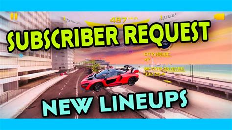 Asphalt 8 Subscriber Request New Lineups Gauntlet Races YouTube