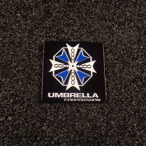 Umbrella Blue Corporation Logo Label Decal Case Sticker Badge 467g - Etsy