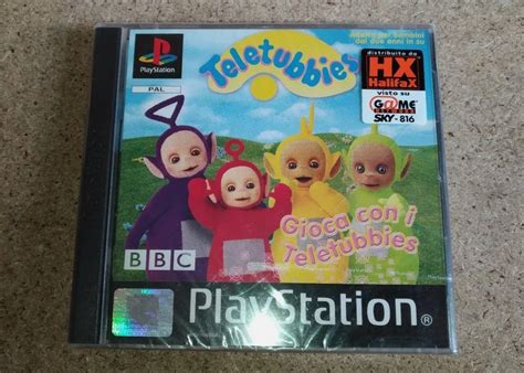 Video game Play with Teletubbies for PlayStation 1 – LUDOteca e dintorni