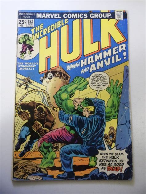 The Incredible Hulk Vg Condition Mvs Intact Comic Books