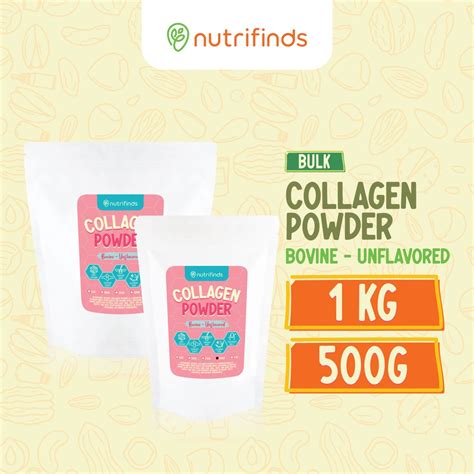 Nutrifinds® Collagen Powder Bovine Unflavored Bulk Shopee