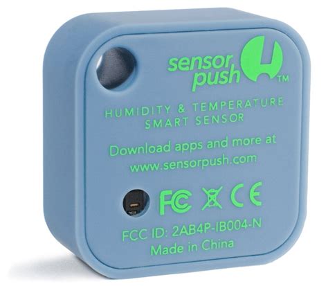 SensorPush Wireless Hygrometer Sensor With Calibration Bag