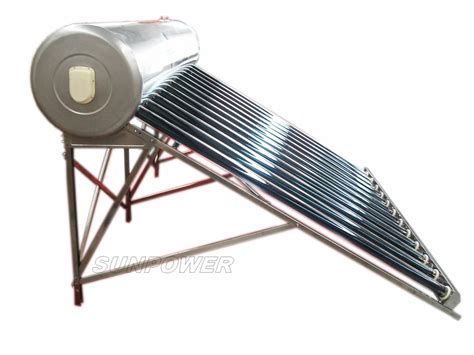 Stainless Steel Non Pressure Solar Water Heater SPC Series