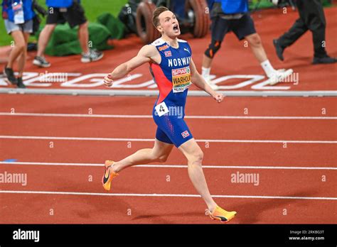 Karsten Warholm Norway M Hurdles Gold Medal European