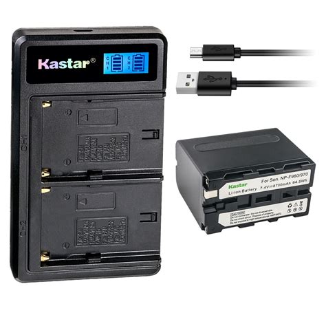 Kastar Battery Lcd Dual Charger For Np F Sony Ccd Tr Ccd Tr Ccd