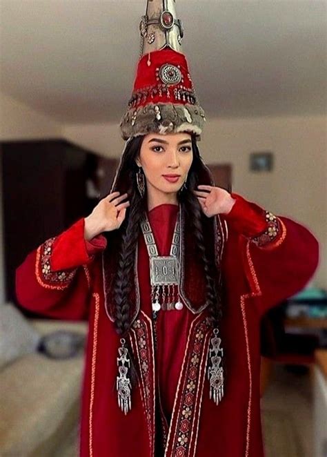 Kazakistan Turan TÜrk Kızı 🐺 🐺 🐺 Muslim Fashion Ethnic Fashion