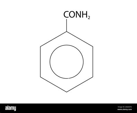 Chemische Struktur Von Benzamid Anatomie Von Benzamid Molekulare