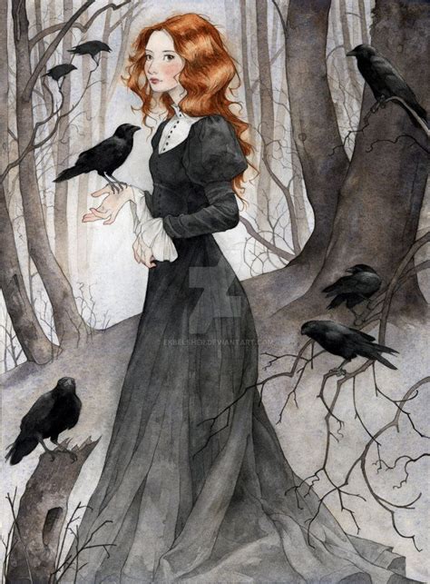 Crow Witch All Grown By Ekbelsher On Deviantart Art Witch Art Crow