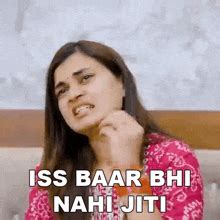 Iss Baar Bhi Nahi Jiti Nancy GIF - Iss baar bhi nahi jiti Nancy Fancy nancy - Discover & Share GIFs