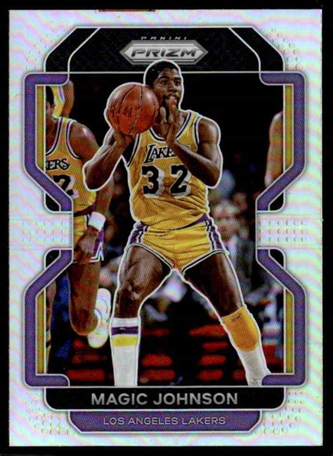 Panini Prizm Magic Johnson Los Angeles Lakers Ebay