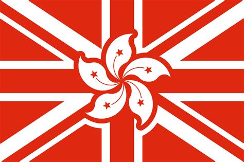 British Inspired Hong Kong Flag : vexillology