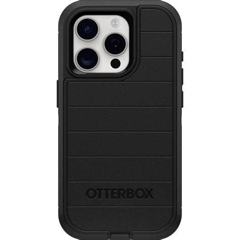 Otterbox Defender Series Pro Case For Apple Iphone 15 Pro Black