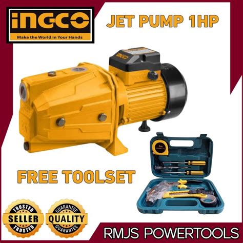 Ingco Jet Pump W Hp Jp With Free Toolset Lazada Ph