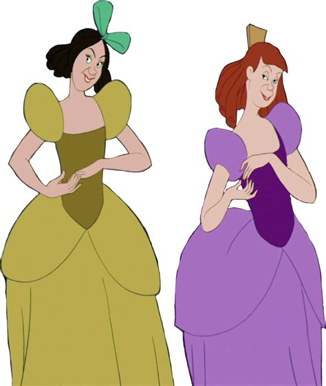 Anastasia And Drizella Tremaine Vector 7 By Mrtoonlover83 On Deviantart