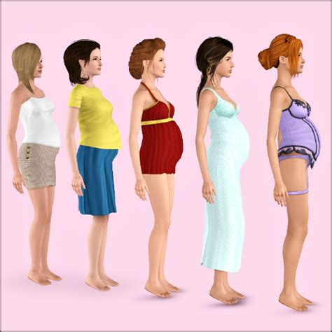 Sims 4 Pregnant Belly Mod