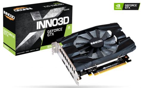 INNO3D NVIDIA GeForce GTX 1650 4GB GDDR6 Compact GPU 1590 Boost Clock