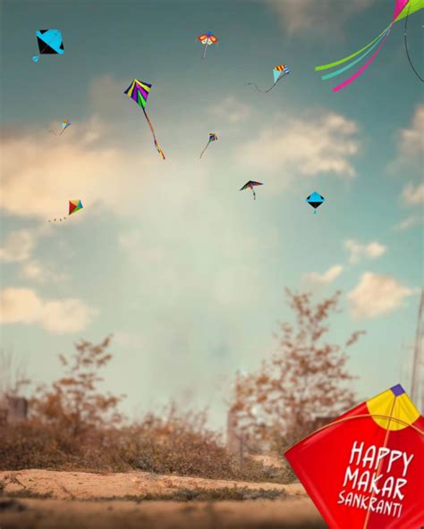 Makar Sankranti Photo Editing Background