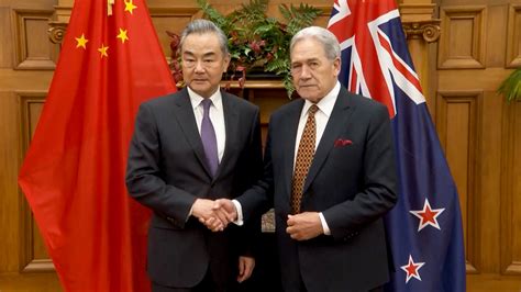 New Zealand Pm Meets Visiting Chinese Fm Wang Yi Cgtn