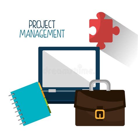 Business Project Management Stock Illustration Illustration Of