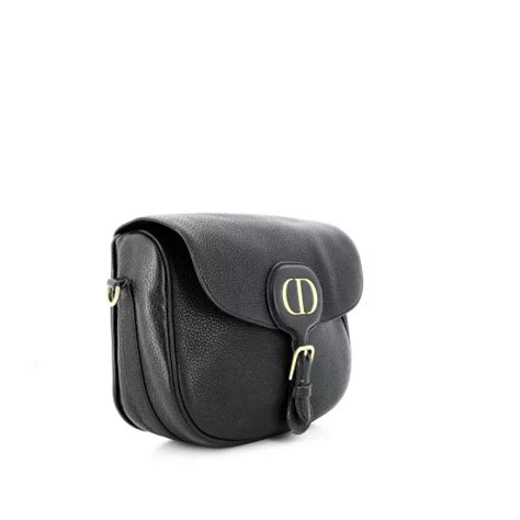 Sac bandoulière Bobby Dior Cuir Noir Monogram Paris