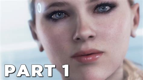 DETROIT BECOME HUMAN Walkthrough Gameplay Part 1 INTRO PS4 Pro