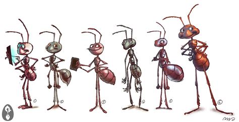 Ant art, Insect art, Illustration character design