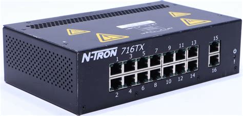 N Tron 716tx Ethernet Switch Premier Equipment Solutions Inc