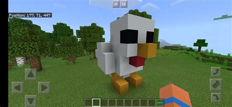 Minecraft Chicken Papercraft