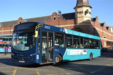 Arriva North East 1493 NK61CZG Seen At Newcastle Haymarket Flickr