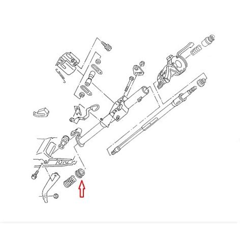 Steering column ball bearing for Volkswagen Golf 3 1H0419517A - GB34919 ...