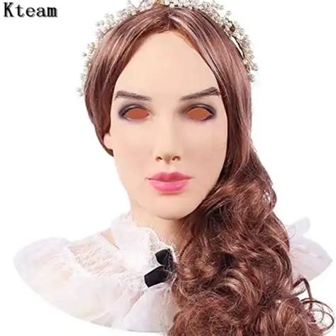 Realistic latex masks crossdresser silicone mask - купить недорого ...