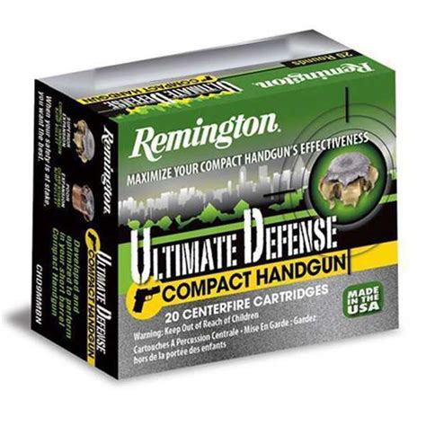 Remington Ammunition Chd Apbn Ultimate Defense Acp Gr Brass