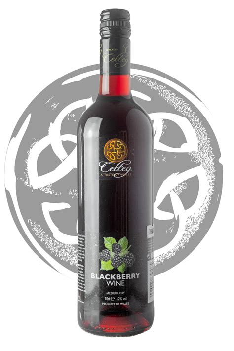 Buy Traditional Celteg Blackberry Wine 750ml 12 Abv Celtic