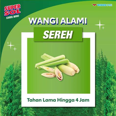 Promo Supersol Karbol Wangi Sereh Pembersih Lantai Pouch Ml