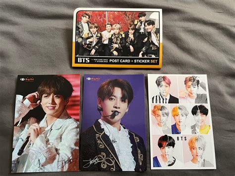 BTS Jungkook Photobook Calender Postcards Card Stickers Hobbies