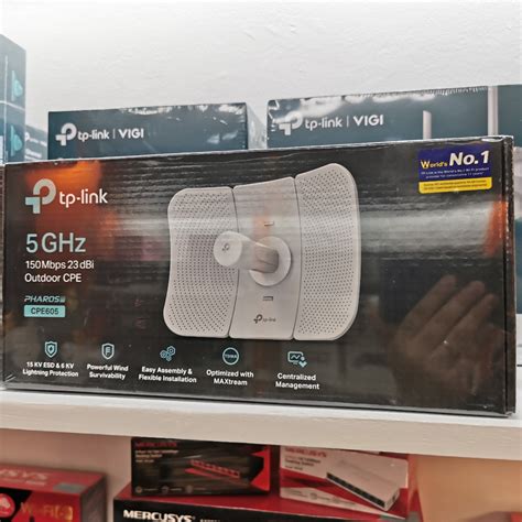 TP-Link CPE605 5GHz 150Mbps 23dBi Outdoor CPE Outdoor AP on Carousell