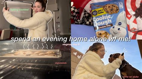 Spend An Evening Home Alone W Me Shopping Baking Cookies Vlogmas